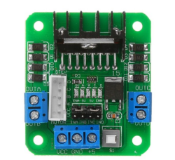 L298N Yeşil Çift H Bridge DC/Step Motor Sürücü Kartı - 2