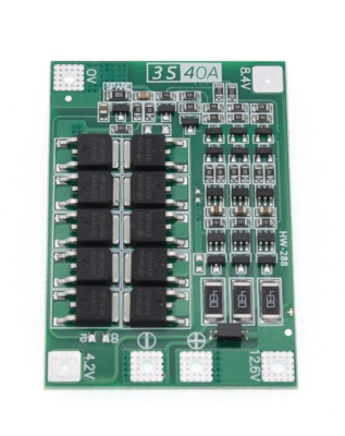 3S 40A BMS 12.6V 18650 Lityum Pil Şarj Koruma Devresi - 1