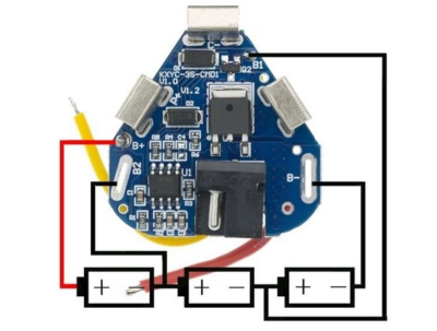 3S 6A BMS 18650 Lityum Pil Şarj Koruma Devresi - 12.6V - 2