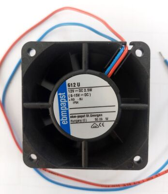 612U EBMPAPST 12V 2.5W Fan - 1